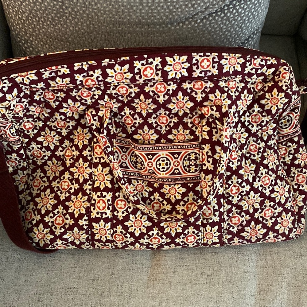 Like new Vera Bradley overnight bag